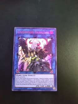 Yugioh Condemned Darklord DUOV-EN006 Ultra Rare 1st Ed NM - Image 2