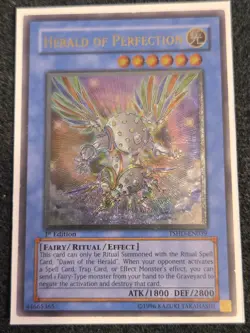 Yugioh! LP Herald of Perfection - TSHD-EN039 - Ultimate Rare - 1st Edition Light - Image 1