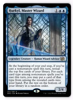 Hurkyl, Master Wizard 51 The Brothers' War Normal NM - Image 1