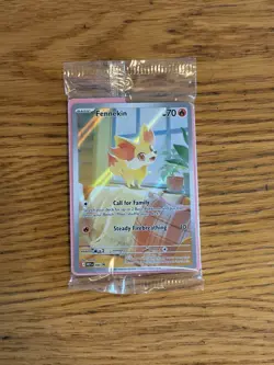 Fennekin 080 MEP Chaos Rising Elite Trainer Box Holo Promo Pokemon English NM - Image 1