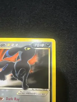 Pokemon Umbreon Holo Rare 70HP Feint Attack Card 17/17 2022 No Reserve - Image 3