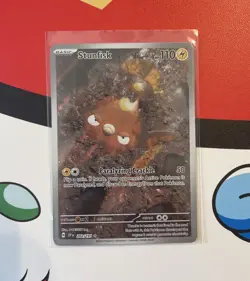 Pokemon TCG Stunfisk Illustration Surging Sparks 202/191 - Image 1