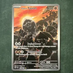 Paldean Tauros 218/193 Illustration Rare SV02: Paldea Evolved Pokemon TCG NM - Image 1