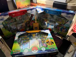 Pokemon GO Special Collection Box Complete Set Valor, Mystic, Instinct - Sealed - Image 1