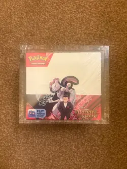 Pokemon TCG: Destined Rivals Booster Box 36 Packs Sealed Case Fresh Acrylic Case - Image 1