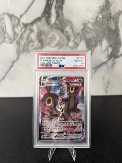 Pokemon Umbreon VMAX TG23 Brilliant Stars Trainer Gallery Holo PSA 10 - Image 1