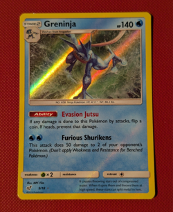 Pokemon TCG - Greninja - 9/18 - Detective Pikachu LP - Image 1