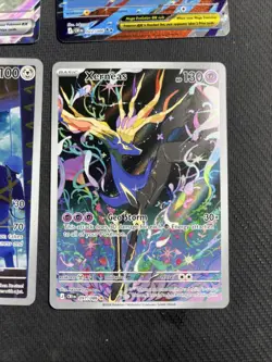 Pokemon TCG Chaos Rising Xerneas 091/086 Metang ; Mega Greninja Ex NM + Lot Of R - Image 2
