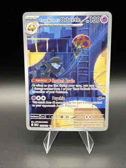 Pokemon Team Rocket's Orbeetle 198/182 Sv10: Destined Rivals Full Art Holo - Image 1