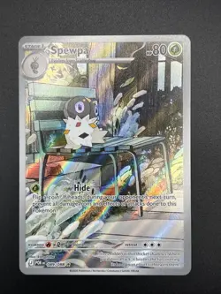 2026 Pokemon Perfect Order Spewpa 89/88 Illustration Rare EN NM English - Image 3
