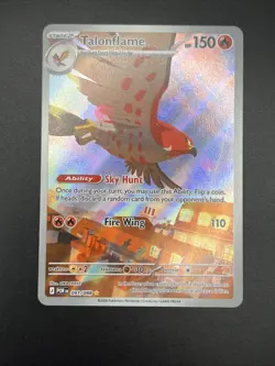 2026 Pokemon Perfect Order Talonflame Illustration Rare #091/088 - Image 3