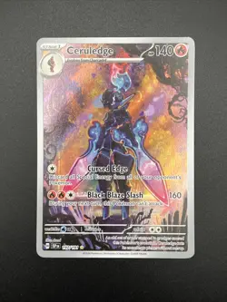 Ceruledge - 197/191 - Pokemon Surging Sparks Illustration Rare NM - Image 1