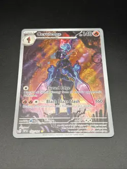 Ceruledge - 197/191 - Pokemon Surging Sparks Illustration Rare NM - Image 2