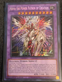 Yugioh! Nerva the Power Patron of Creation - DUAD-EN033 - Secret Rare - 1st Edit - Image 1