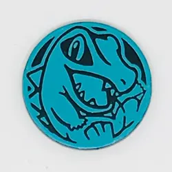 Pokemon TOTODILE Coin Teal Non Holofoil Mind Flood Theme Deck Near Mint - Image 1