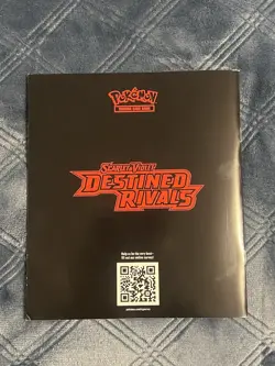 Pokemon ETB Player Guide Destined Rivals SV Set Booklet Official Checklist - Image 2