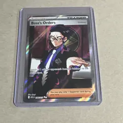 Pokemon TCG Boss's Orders 256/217 Corbeau Ultra Rare Full Art Holo - Image 1