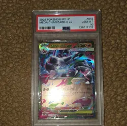 PSA 10 2025 Pokemon Japanese M2 Inferno X Mega Charizard X ex 013/080 UR - Image 1