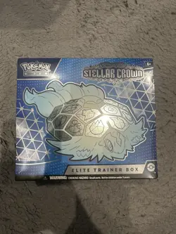 Pokemon TCG Stellar Crown Elite Trainer Box ETB New Sealed - Image 1