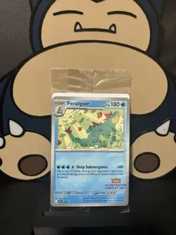 Feraligatr 213 Pokemon 2024 Illustration Contest Promos Sealed SVP 213 - Image 1