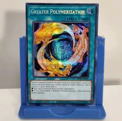 Greater Polymerization MP22-EN050 Prismatic Secret Rare 1st Edition Yugioh TCG - Image 1