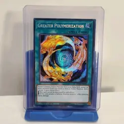 Greater Polymerization MP22-EN050 Prismatic Secret Rare 1st Edition Yugioh TCG - Image 3