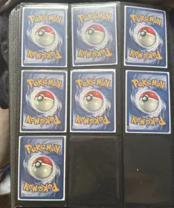 Pokemon Base Set 1&2 Chansey, Alakazam lot (7) - Image 2