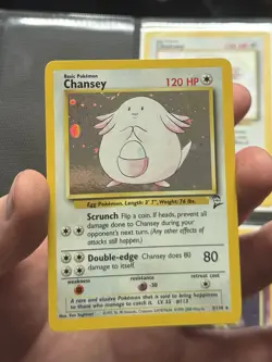 Pokemon Base Set 1&2 Chansey, Alakazam lot (7) - Image 3