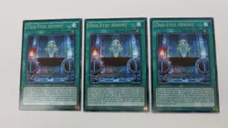 3x ODD-EYES ADVENT SPELL BOSH-EN066 1ST EDITION RARE YUGIOH NM / UNPLAYED - Image 1
