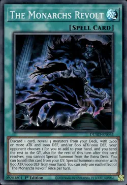 The Monarchs Revolt - Super Rare 1st Edition DUAD-EN062 - NM - YuGiOh - Image 1