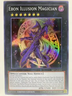 Ebon Illusion Magician - SHVI-ENSE1 - Super Rare - Limited Edition - Image 1