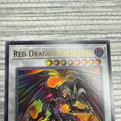 Yugioh Red Dragon Archfiend SDCK-EN045 Ultra Rare 1st Ed NM - Image 3