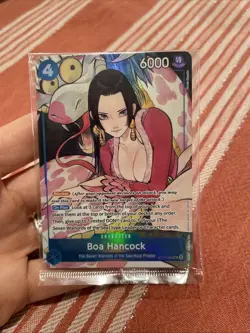 Boa Hancock ST17-004 SR Full Art Promo - One Piece Illustration Box Vol 1 Sealed - Image 1