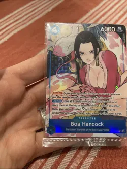 Boa Hancock ST17-004 SR Full Art Promo - One Piece Illustration Box Vol 1 Sealed - Image 4