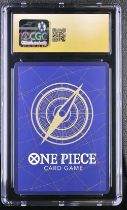 One Piece Japanese Monkey D. Luffy P-075 Saikyo Jump Promo PRISTINE CGC 10 - Image 2