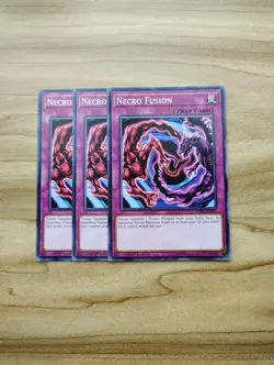 Yu-Gi-Oh! - Necro Fusion 3x - Full Playset Of Cards - Image 1