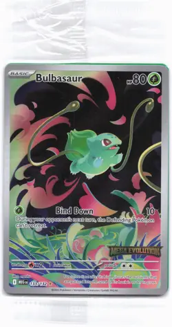 Miscellaneous Cards & Products #133/132 Bulbasaur Stamped SEALED - Image 1