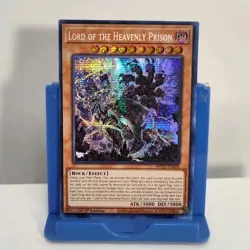 Lord of the Heavenly Prison MP22-EN205 Prismatic Secret Rare 1st Edition Yugioh - Image 2