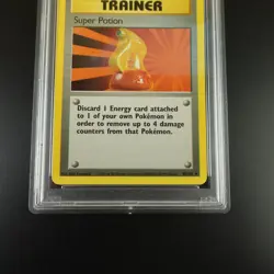 PSA 8 Super Potion 90/102 Pokemon Base Set 1999 Non Holo Card - Image 3