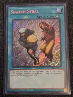 Snatch Steal BLTR-EN096 - Secret Rare - NM - YUGIOH TCG - Image 1