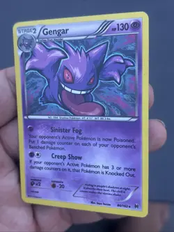 Pokemon Gengar Holo Rare TCG Card XY Breakthrough 60/162 Mid Era 2015 - Image 2