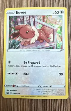 Eevee SWSH175 SWSH: Sword & Shield Promo Cards Holo - Image 1