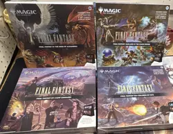 Magic: The Gathering Final Fantasy Play Booster Box Lot 4 Boxes English 2025 - Image 1