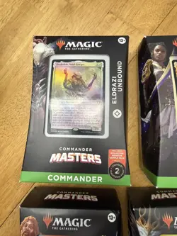 COMMANDER MASTERS DECK Set of 4 decks Eldrazi Unbound Sliver Swarm MTG - Image 4
