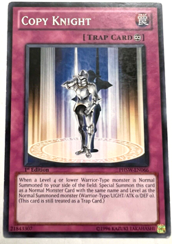 YuGiOh! - Copy Knight - PHSW-EN066 - 1st Edition - Rare - Image 1