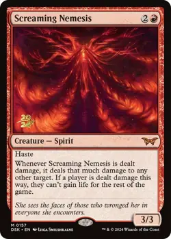 MTG Screaming Nemesis - Foil - Prerelease Promo, Prerelease & Release Promos, Li - Image 1