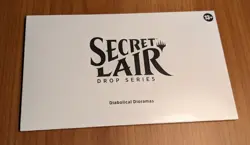 Diabolical Dioramas nonfoil SEALED mtg magic the gathering secret lair - Image 1
