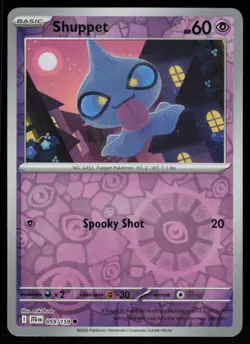 Shuppet 059/159 Common Journey Together Pokemon Reverse Holo Near Mint - Image 1