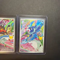 Pokemon First Partner Illustration Collection Series 1 Alolan Starters Promo Set - Image 4