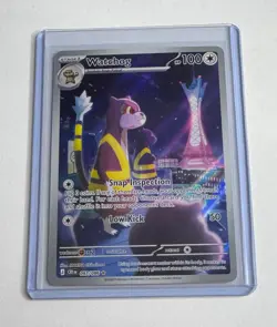 WATCHOG 097/086 ME04: CHAOS RISING ILLUSTRATION RARE POKEMON NM/M - Image 1